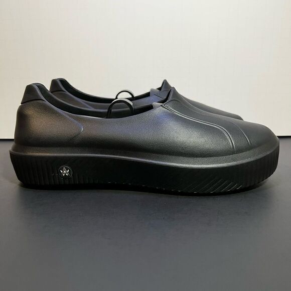 Womens ANYWEAR Rise Black Slip On Slip Resistant Work Shoes / Size 8 - READ INFO - Picture 2 of 9